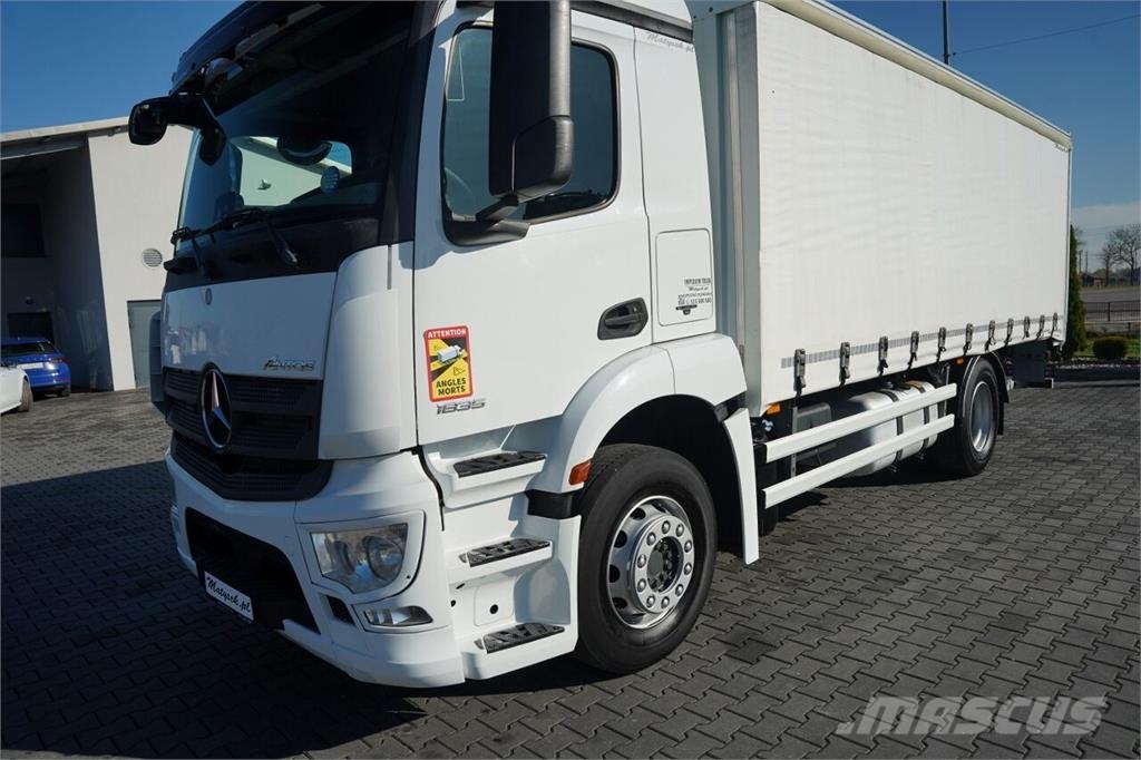 Mercedes-Benz ANTOS 1835 / SOLÓWKA / FIRANKA - 6,1 M / WINDA DHO Kayar tenteli kamyonlar