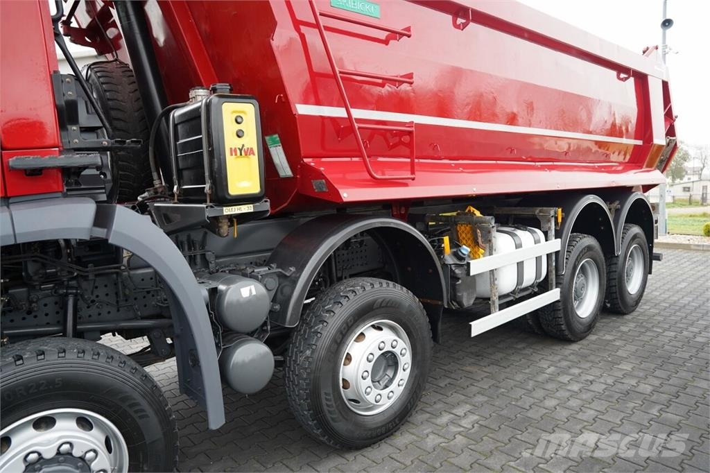 Mercedes-Benz AROCS 4145 / 8x6 / WYWROTKA TYLNOZSYPOWA / SKIBICK شاحنات قلابة