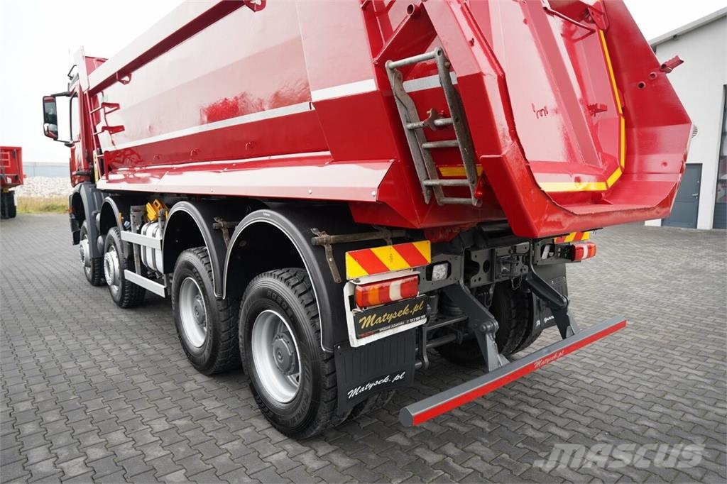 Mercedes-Benz AROCS 4145 / 8x6 / WYWROTKA TYLNOZSYPOWA / SKIBICK شاحنات قلابة