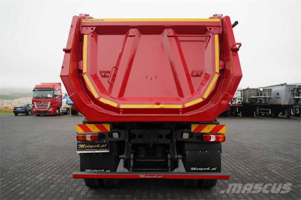 Mercedes-Benz AROCS 4145 / 8x6 / WYWROTKA TYLNOZSYPOWA / SKIBICK شاحنات قلابة
