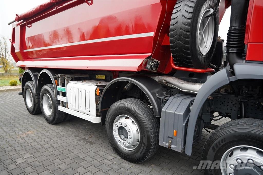 Mercedes-Benz AROCS 4145 / 8x6 / WYWROTKA TYLNOZSYPOWA / SKIBICK شاحنات قلابة