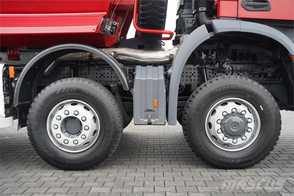 Mercedes-Benz AROCS 4145 / 8x6 / WYWROTKA TYLNOZSYPOWA / SKIBICK شاحنات قلابة