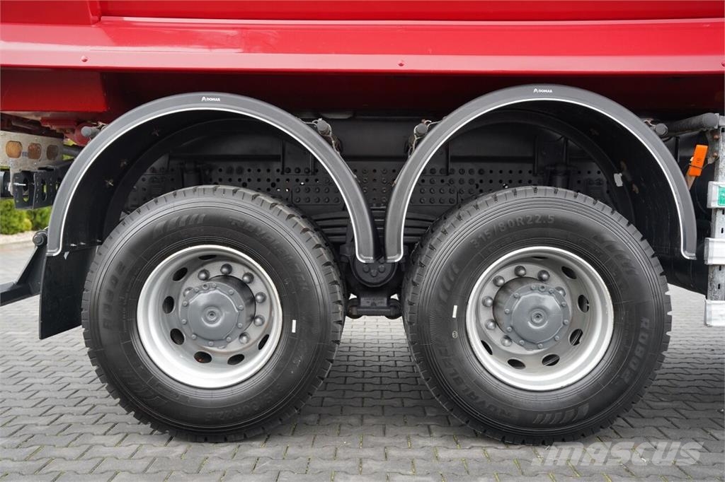 Mercedes-Benz AROCS 4145 / 8x6 / WYWROTKA TYLNOZSYPOWA / SKIBICK شاحنات قلابة
