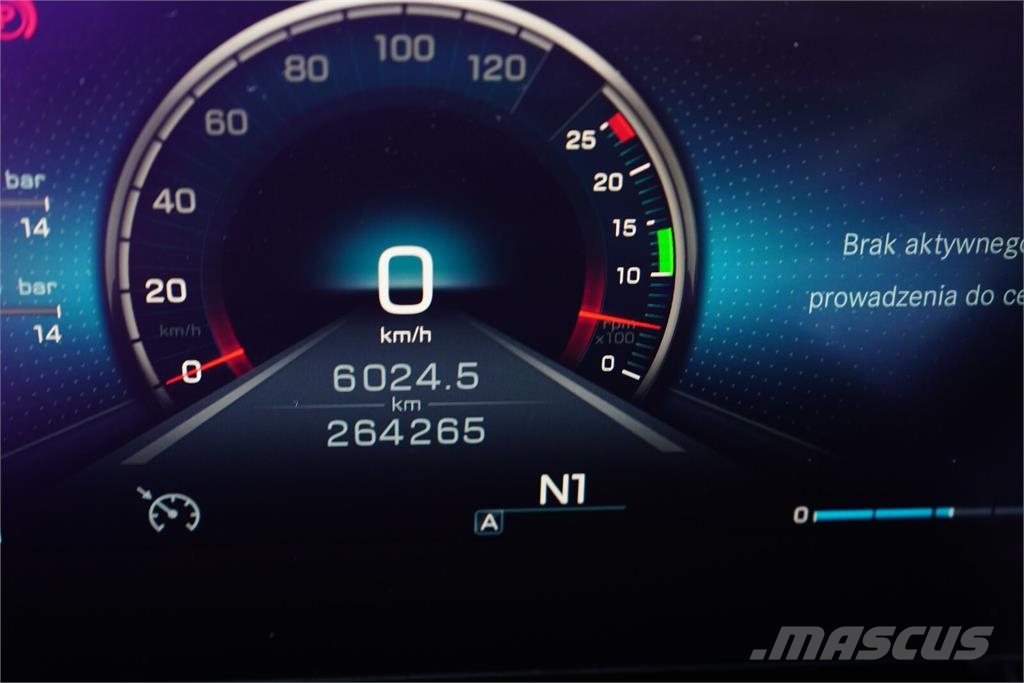 Mercedes-Benz ACTROS L / 2545 / EURO 6 / MP 5 / BDF MULTI / 7.15 Sasiuri si suspensii