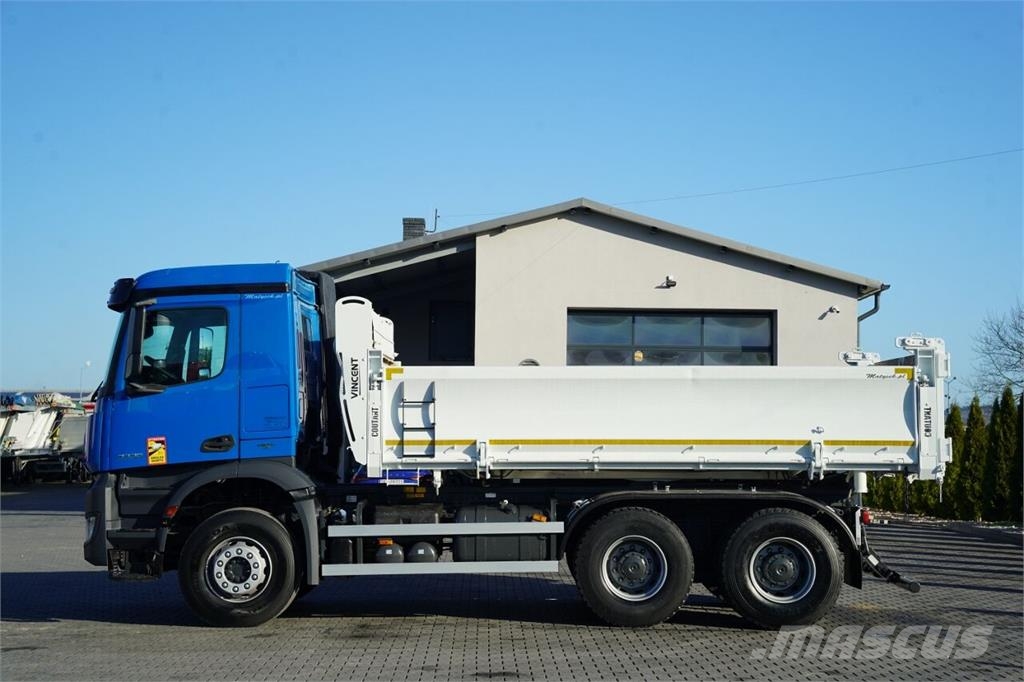 Mercedes-Benz AROCS 3336 / 6x4 / BASCULABILĂ PE 3 PĂRȚI - 5,2 M Kallurid