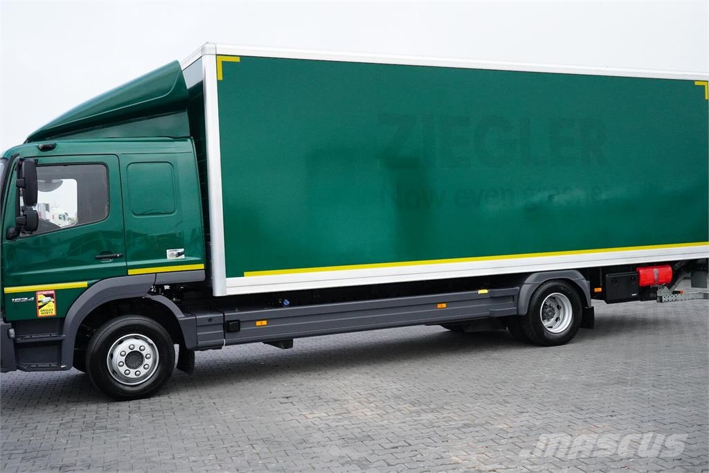 Mercedes-Benz ATEGO / 1524 / E 6 / KONTENER + WINDA / 18 PALET / Furgoonautod