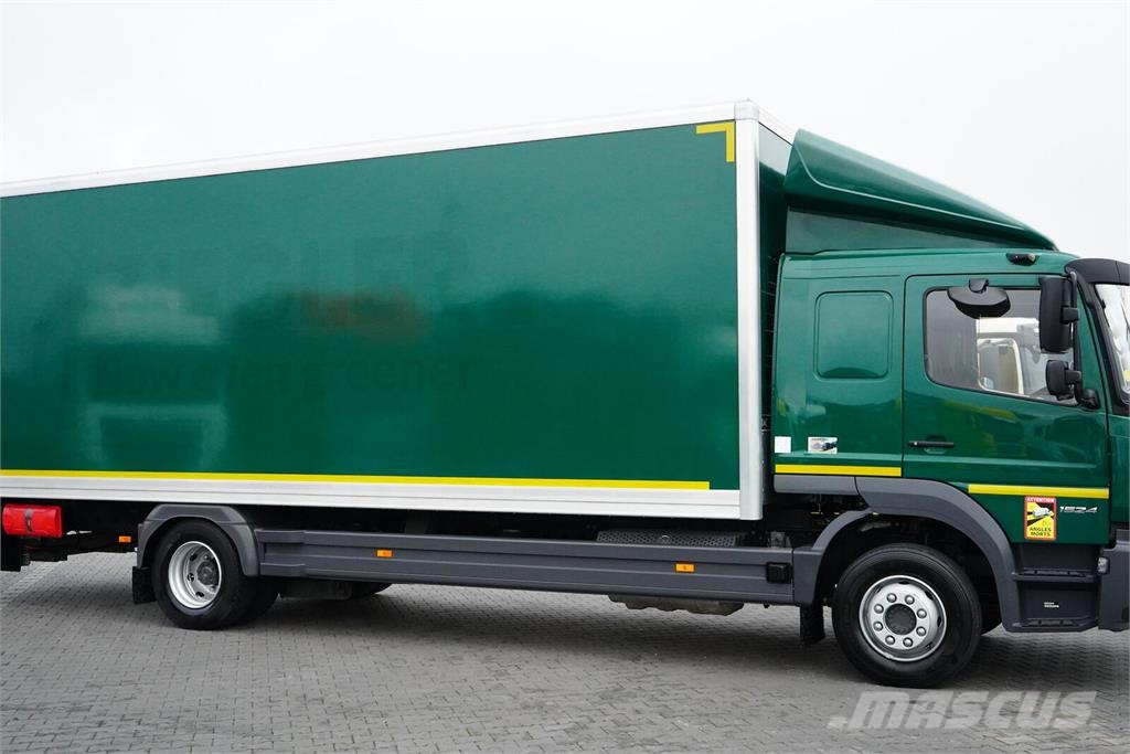 Mercedes-Benz ATEGO / 1524 / E 6 / KONTENER + WINDA / 18 PALET / Furgoonautod