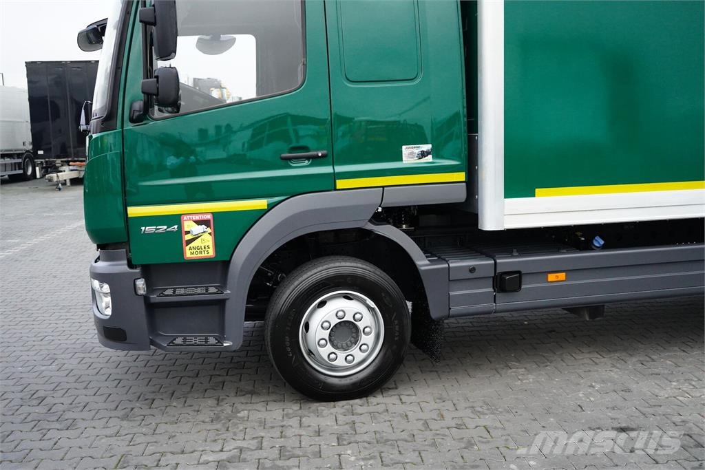 Mercedes-Benz ATEGO / 1524 / E 6 / KONTENER + WINDA / 18 PALET / Furgoonautod