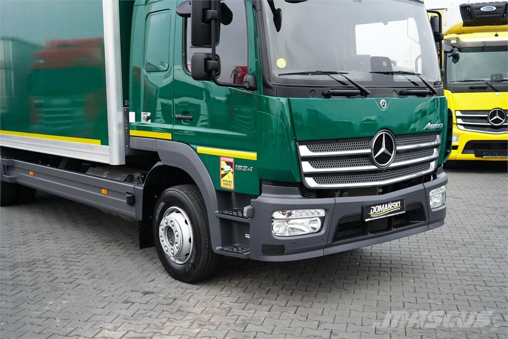 Mercedes-Benz ATEGO / 1524 / E 6 / KONTENER + WINDA / 18 PALET / Furgoonautod