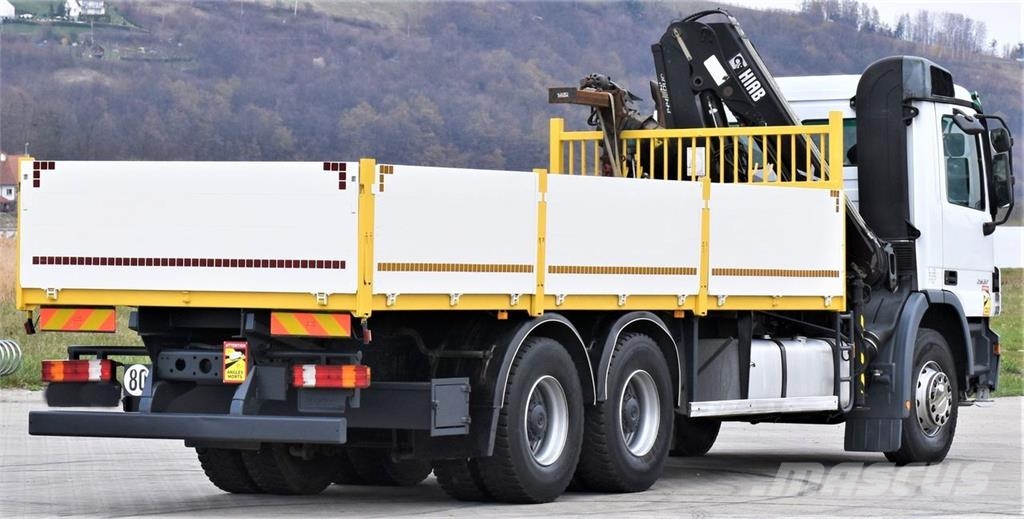 Mercedes-Benz ACTROS 2632 平板栏板货车