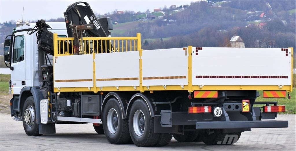 Mercedes-Benz ACTROS 2632 平板栏板货车
