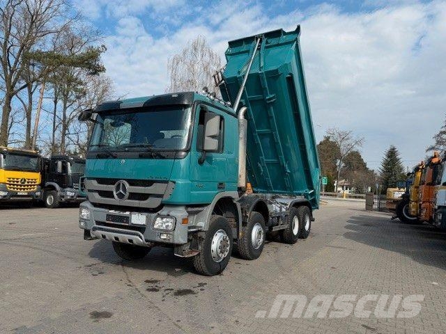 Mercedes-Benz ACTROS 4144 MP3 8X6 , KIPPER CARNEHL MULDA شاحنات قلابة