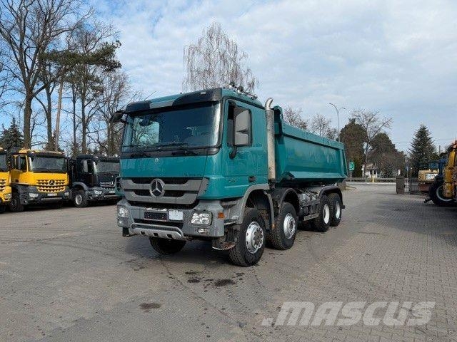 Mercedes-Benz ACTROS 4144 MP3 8X6 , KIPPER CARNEHL MULDA شاحنات قلابة