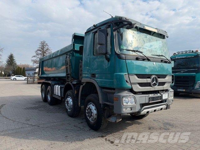 Mercedes-Benz ACTROS 4144 MP3 8X6 , KIPPER CARNEHL MULDA شاحنات قلابة