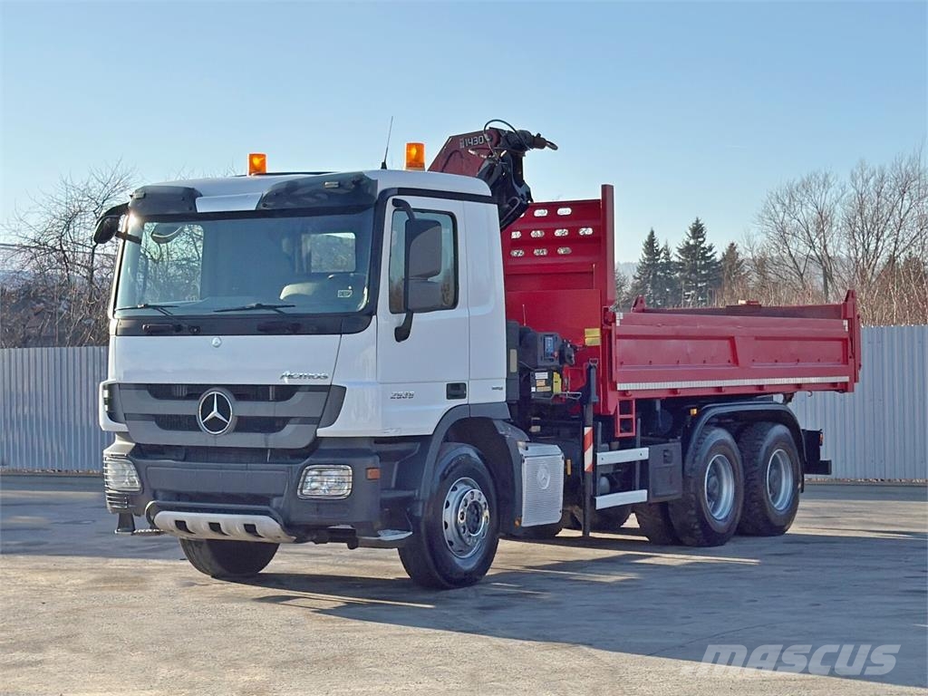 Mercedes-Benz ACTROS 2636* KIPPER 5,25 + BORDMATIC / 6x4 Tipper trucks