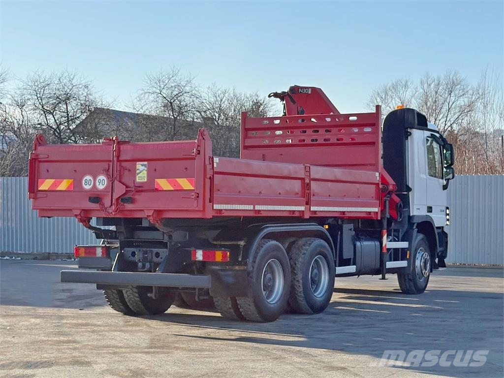 Mercedes-Benz ACTROS 2636* KIPPER 5,25 + BORDMATIC / 6x4 Tipper trucks