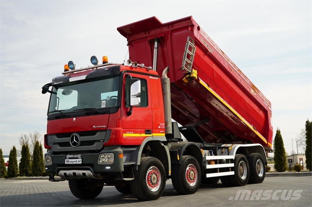 Mercedes-Benz ACTROS 4144 شاحنات قلابة
