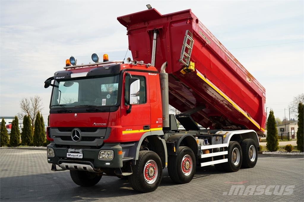 Mercedes-Benz ACTROS 4144 شاحنات قلابة