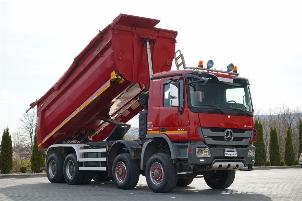 Mercedes-Benz ACTROS 4144 شاحنات قلابة