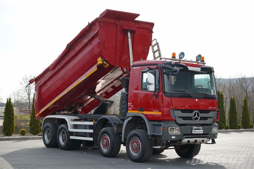 Mercedes-Benz ACTROS 4144 شاحنات قلابة