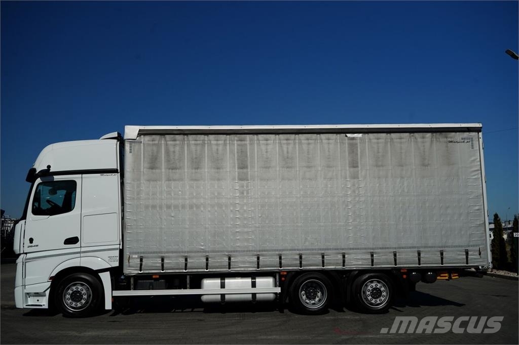 Mercedes-Benz ACTROS MP 5 / 2545 / FIRANKA- 7,7 M / 6X2 / GIGA  Curtainsider trucks