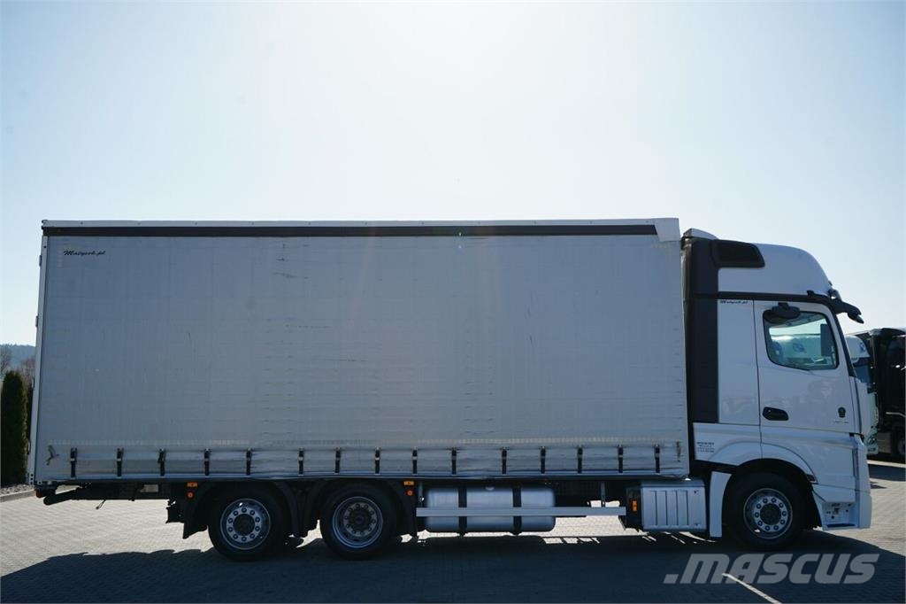 Mercedes-Benz ACTROS MP 5 / 2545 / FIRANKA- 7,7 M / 6X2 / GIGA  Curtainsider trucks