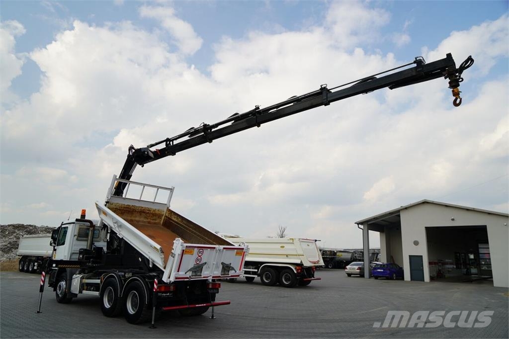 Mercedes-Benz ACTROS 2644 / 6X4 / BASCULATOR / 2X PLĂCI HIDRAULI شاحنات قلابة