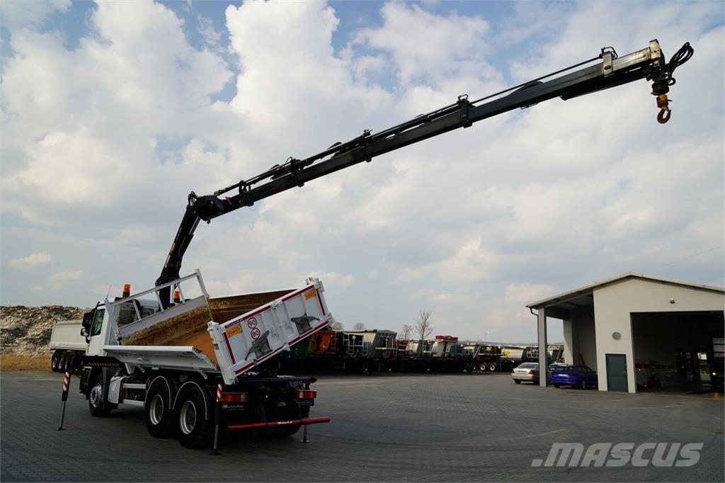 Mercedes-Benz ACTROS 2644 / 6X4 / BASCULATOR / 2X PLĂCI HIDRAULI شاحنات قلابة