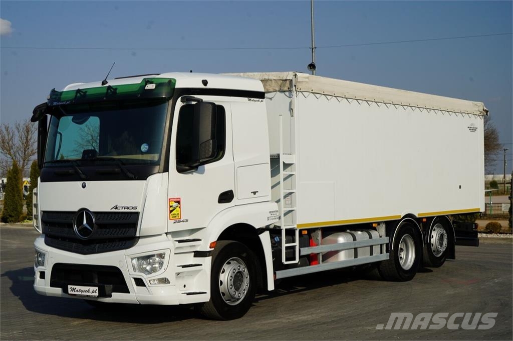 Mercedes-Benz ACTROS 2543 / PODEA DE TRACȚIE / 6X2 / DIRECȚIE /  貨箱式卡車