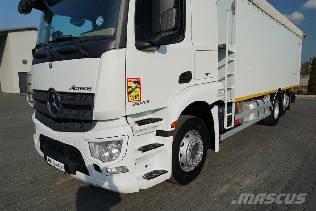 Mercedes-Benz ACTROS 2543 / PODEA DE TRACȚIE / 6X2 / DIRECȚIE /  貨箱式卡車