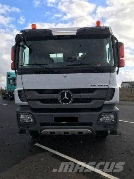 Mercedes-Benz Actros 3336 / crane / Two-way side tipper truck 自卸式货车