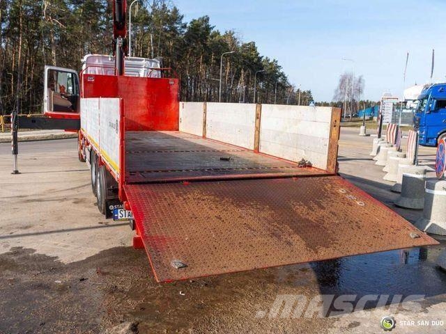 Mercedes-Benz Actros 2542 6x2 Palfinger PK 22002 EH Crane 平板栏板货车