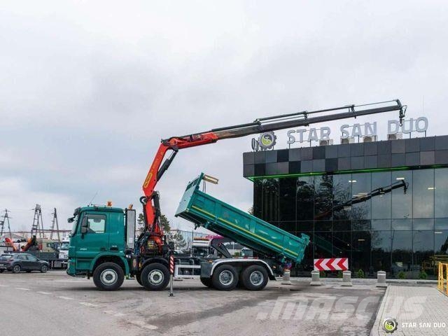 Mercedes-Benz ACTROS 4151 8x4 Palfinger PK 30002 K Crane Tipp 自卸式货车