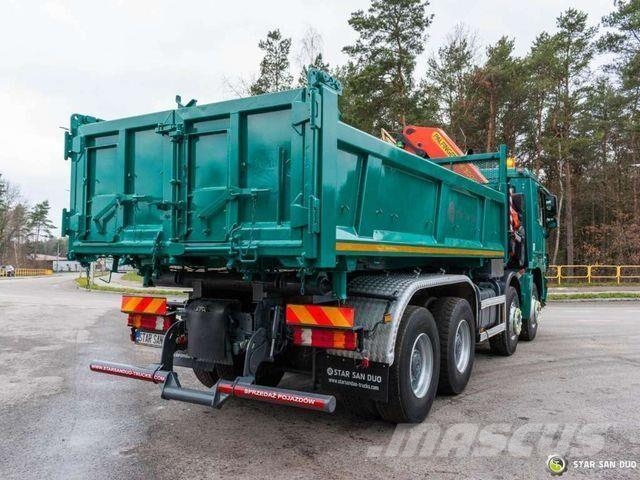 Mercedes-Benz ACTROS 4151 8x4 Palfinger PK 30002 K Crane Tipp 自卸式货车