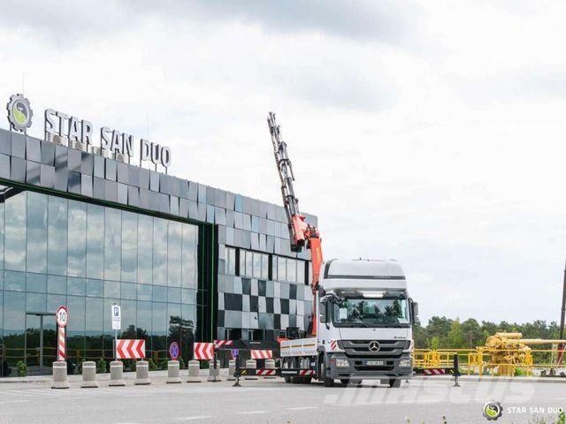Mercedes-Benz Actros 2546 6x2 Palfinger PK 53002 Crane Winch 平板栏板货车