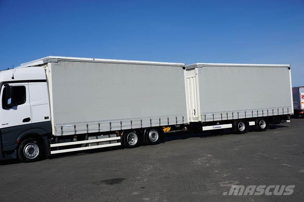 Mercedes-Benz ACTROS L / 2545 / ACC / E 6 / MP 5 / MEGA / ZESTAW 커튼사이더 트럭