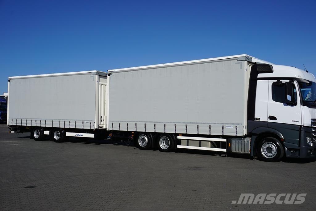 Mercedes-Benz ACTROS L / 2545 / ACC / E 6 / MP 5 / MEGA / ZESTAW 커튼사이더 트럭