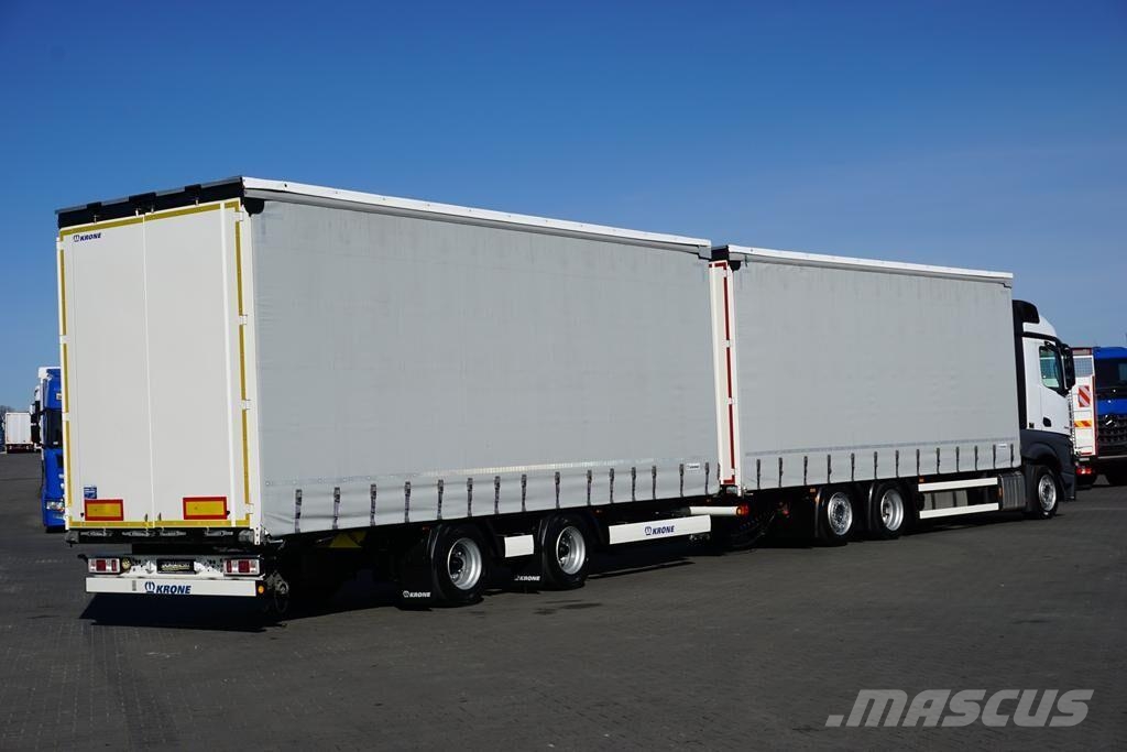 Mercedes-Benz ACTROS L / 2545 / ACC / E 6 / MP 5 / MEGA / ZESTAW 커튼사이더 트럭