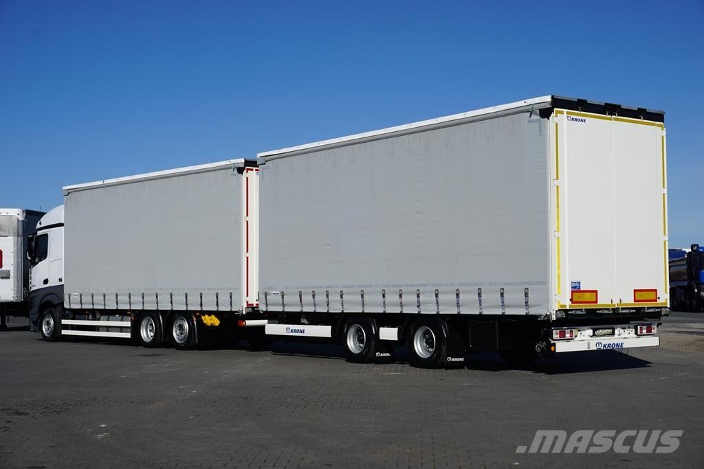 Mercedes-Benz ACTROS L / 2545 / ACC / E 6 / MP 5 / MEGA / ZESTAW 커튼사이더 트럭