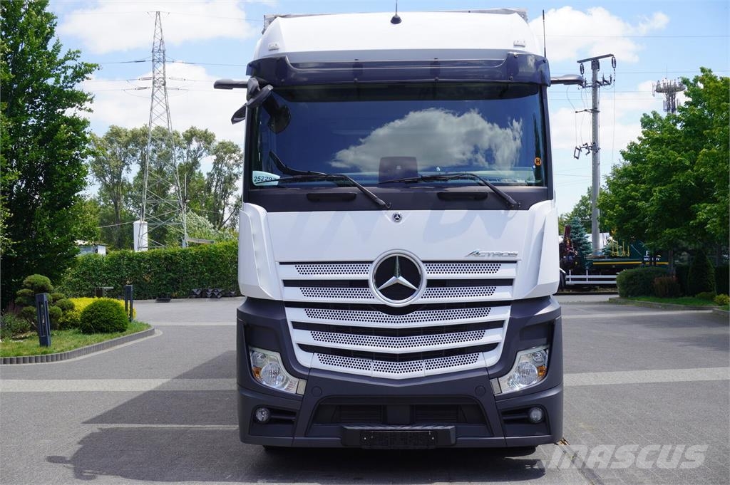 Mercedes-Benz Actros 2542 MP5 / Curtainsider 19 EPAL/ 2021 Camión con caja abierta