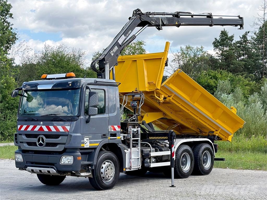 Mercedes-Benz ACTROS 2636 شاحنات قلابة