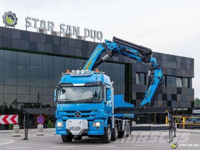 Mercedes-Benz ACTROS 4155 8x4 Palfinger PK 78002 Fly Jib 5th 自卸式货车