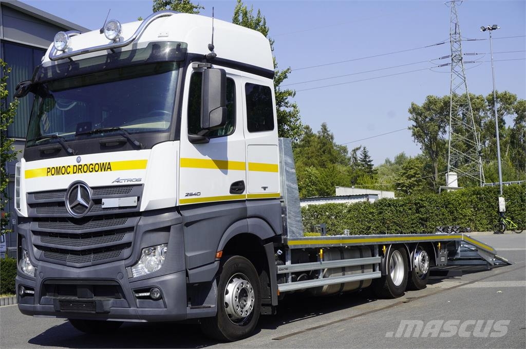 Mercedes-Benz Actros 2540 6×2 / 90 tho. km! / NEW GALVANIZED tow مركبات إصلاح الأعطال