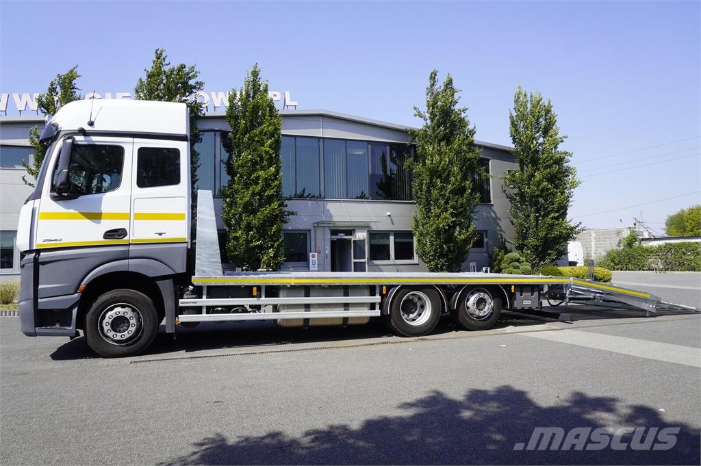 Mercedes-Benz Actros 2540 6×2 / 90 tho. km! / NEW GALVANIZED tow Camiones portavehículos