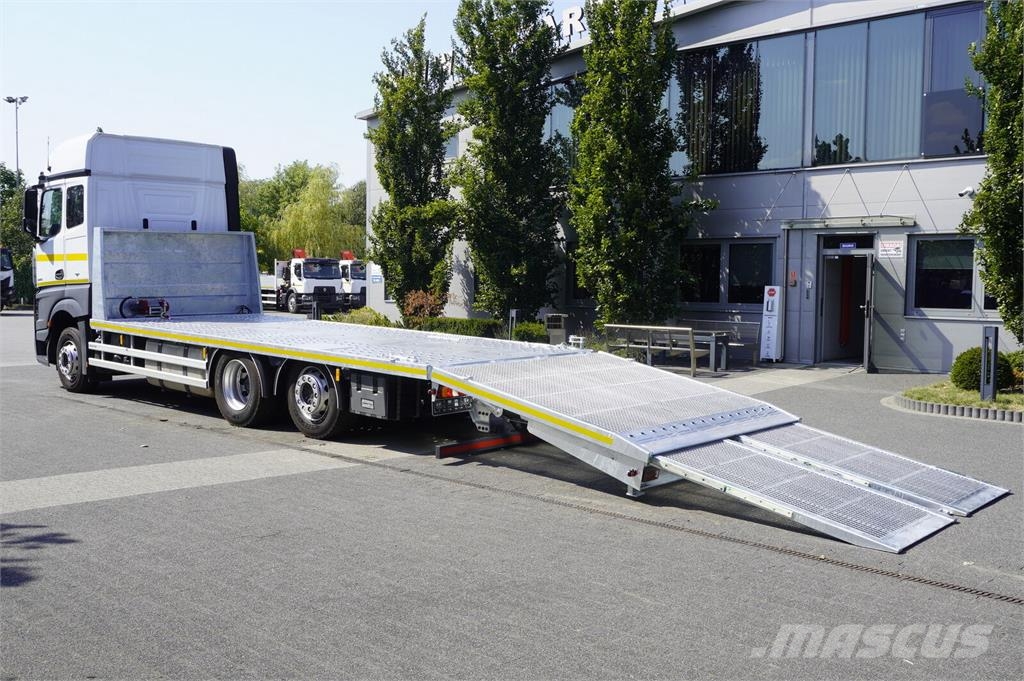 Mercedes-Benz Actros 2540 6×2 / 90 tho. km! / NEW GALVANIZED tow Camiones portavehículos