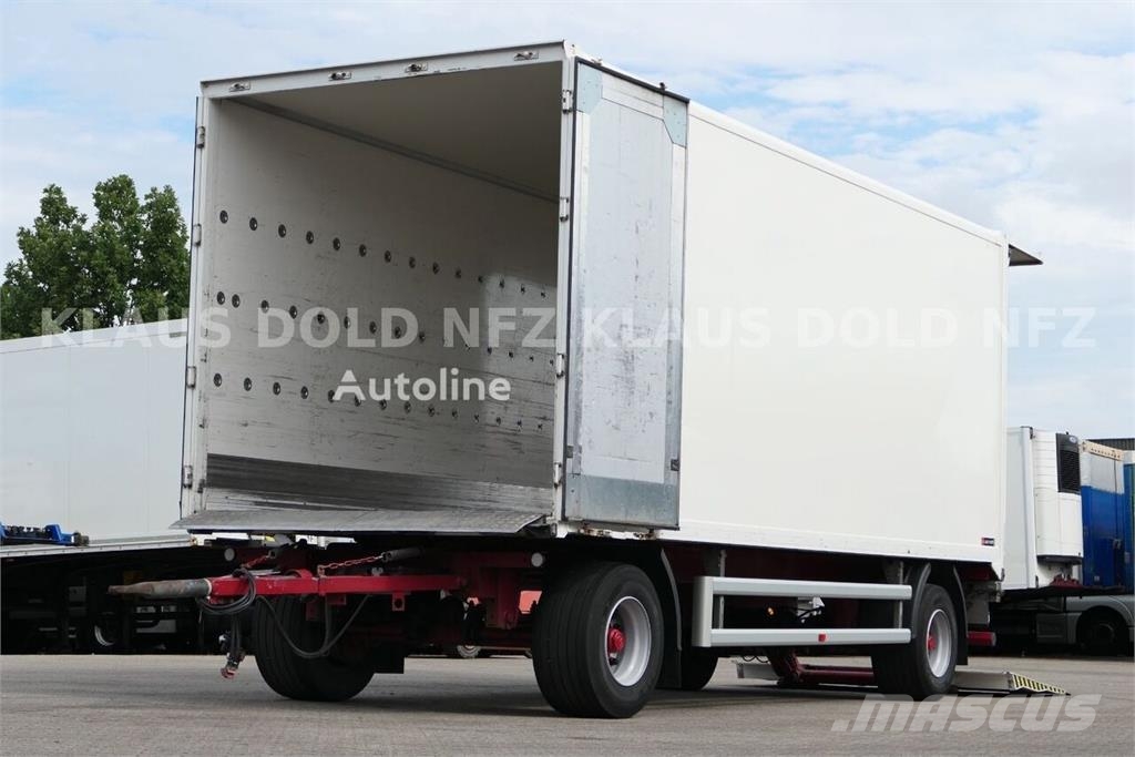 Mercedes-Benz Actros 4 box-bodied truck + AGL 290 box trailer Camion Fourgon