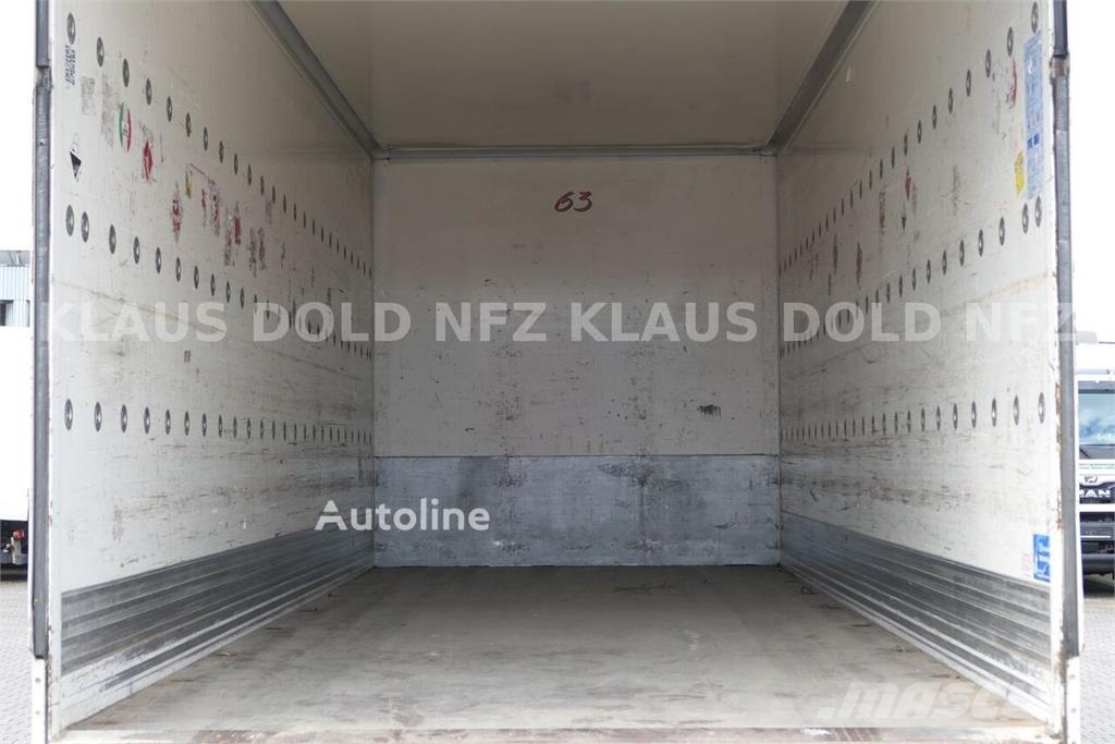 Mercedes-Benz Actros 4 box-bodied truck + AGL 290 box trailer Camion Fourgon
