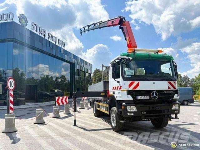 Mercedes-Benz ACTROS 2044A 4x4 Palfinger PK 20002 hds Crane Camiones plataforma