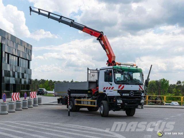 Mercedes-Benz ACTROS 2044A 4x4 Palfinger PK 20002 hds Crane Camiones plataforma