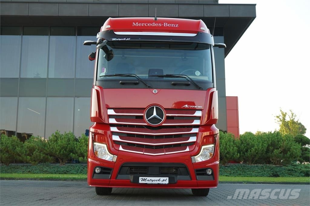 Mercedes-Benz ACTROS 1845 / MP5 / BIG SPACE / OPONY 100% / PO KO وحدات الجر